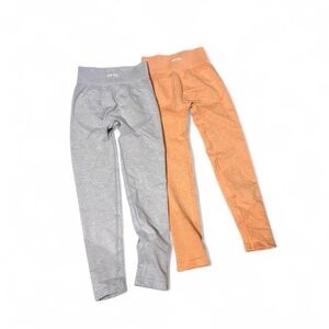 2‎ Pairs AYBL Seamless workout leggings Sz XS